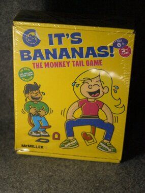 It’s Bananas Monkey Tail Game Family Party Game Hilarious Fun NEW